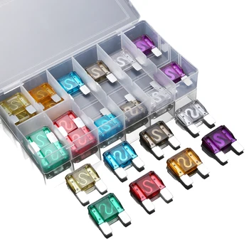 

24pcs 8 Kind Types Big Maxi Blade Fuse Assortment Set For Car Truck RV Electrical Fuse Kit Accessories