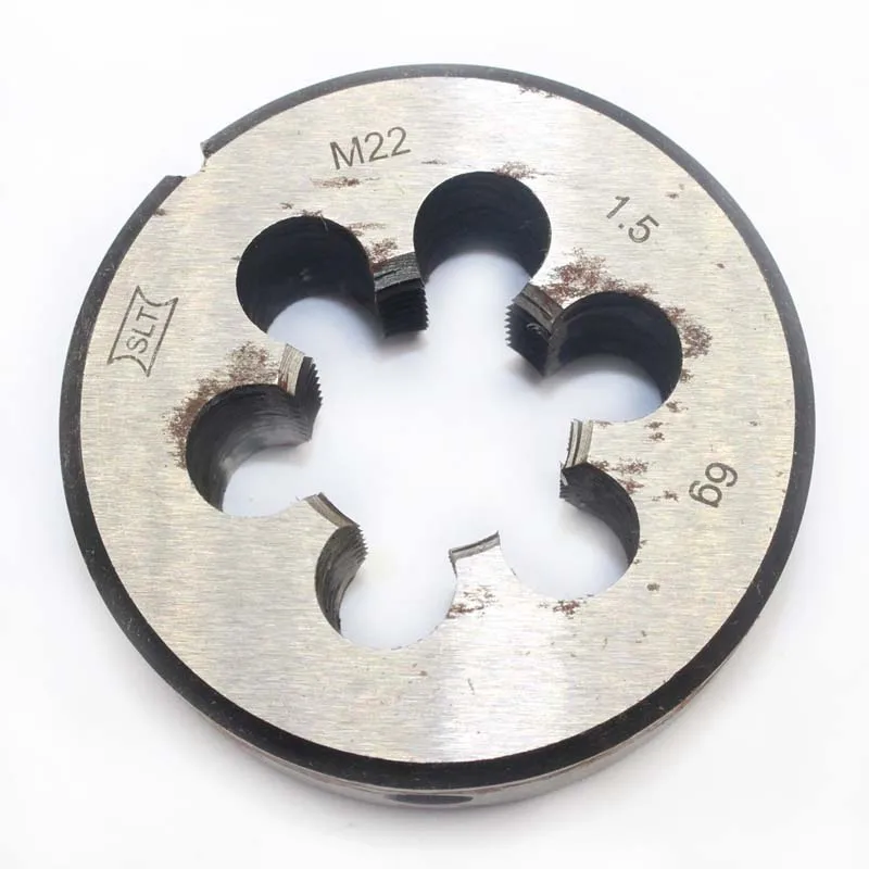 

M22*1.5mm 6g 1pc High speed steel metric circular die high quality Pitch Threading Tools