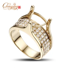 8 5mm Trillion Cut 0 91CT Full Cut font b Diamond b font Solid 14ct Gold