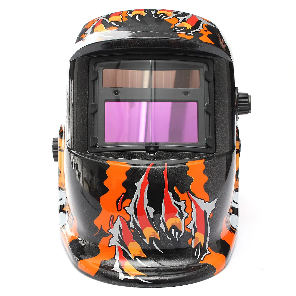 

New Auto Darkening Welding Helmet Solar Power Mask Welders Arc Tig Mig Bear pattern Grinding Welders Face Mask Lenses