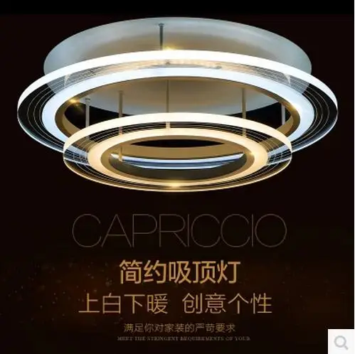 LED 31 w 40 модный акриловый креативный подвесной светильник круг с гостиной