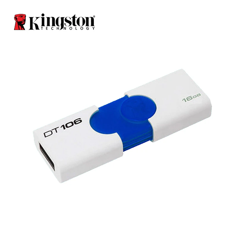 Kingston USB флэш-накопитель DT106 Флешка usb3.1 16 ГБ 32 ГБ u-диск флеш-память usb 16 ГБ 32 ГБ