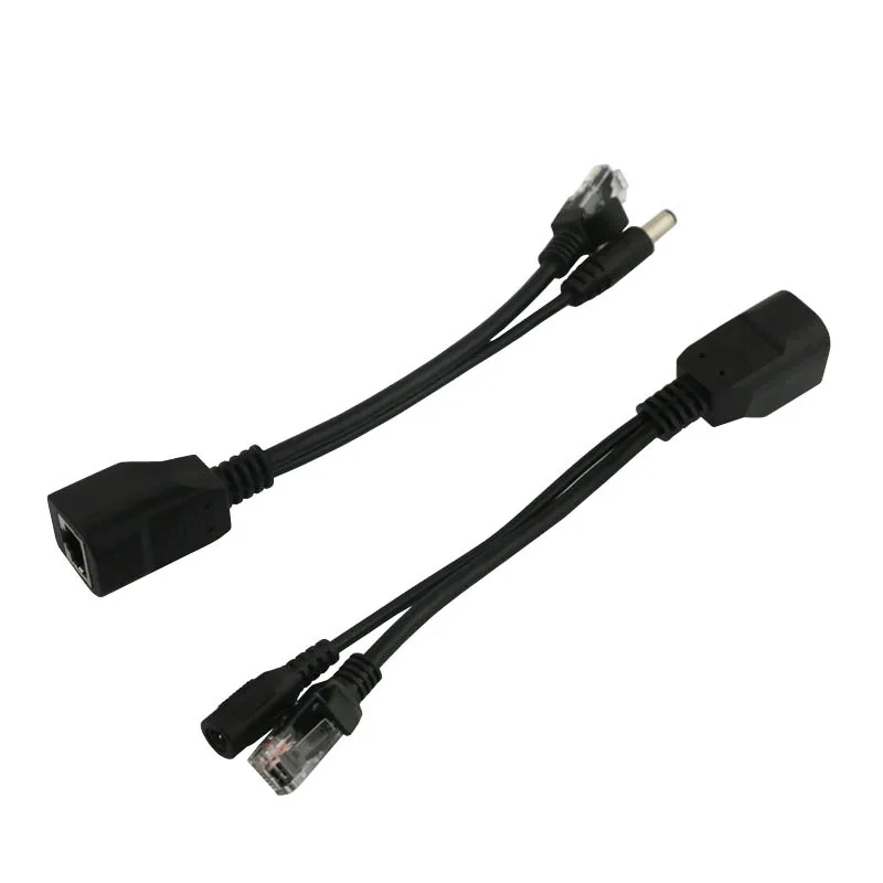 Адаптер POE RJ45 для кабеля разветвитель инжектора семейная пассивная мощность над