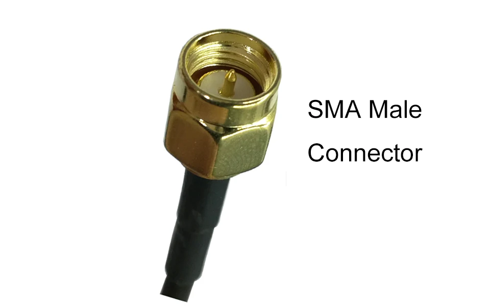 20 шт./лот 4G LTE антенна SMA Male 10dbi 3g 4g lte Антенна 698-960/1700-2700 МГц с магнитным основанием RG174 3 м кабель присоска антенна