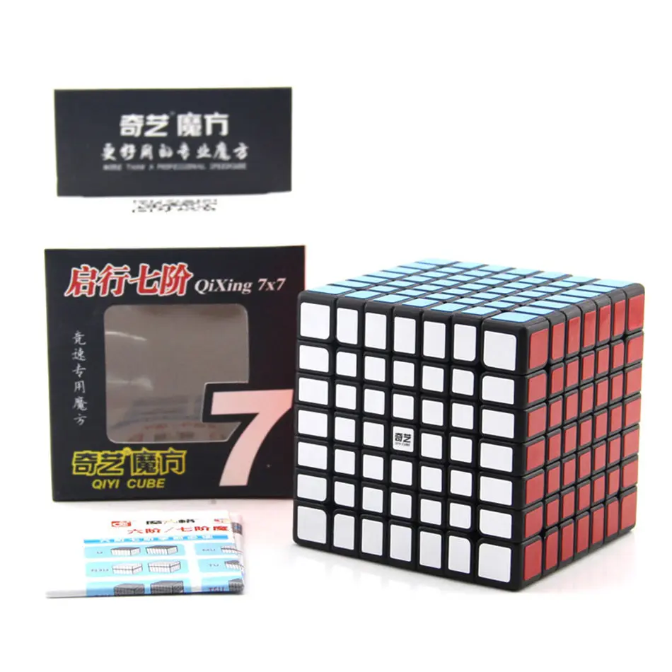 Qiyi Qixing S 7x7 Magic Cube Puzzl игрушка, 7x7x7 Профессиональный Скорость куб обучающий игрушки Чемпион конкурс куб