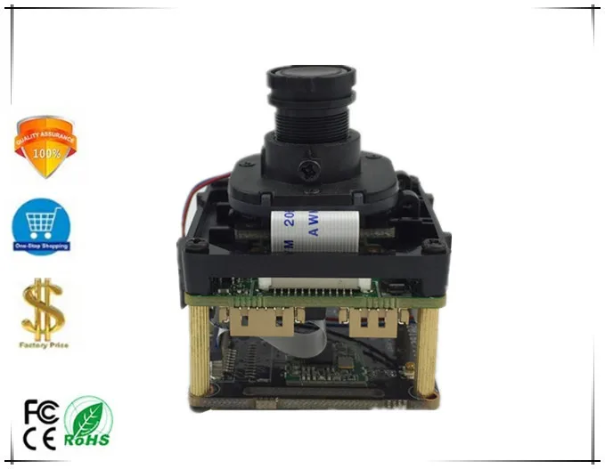 

WIFI Wireless IP Camera Module Board with IRC 2.8-12mm FishEye Panorama 3516E+Sony IMX291 StarLight 1080P H.265 CMS XMEYE