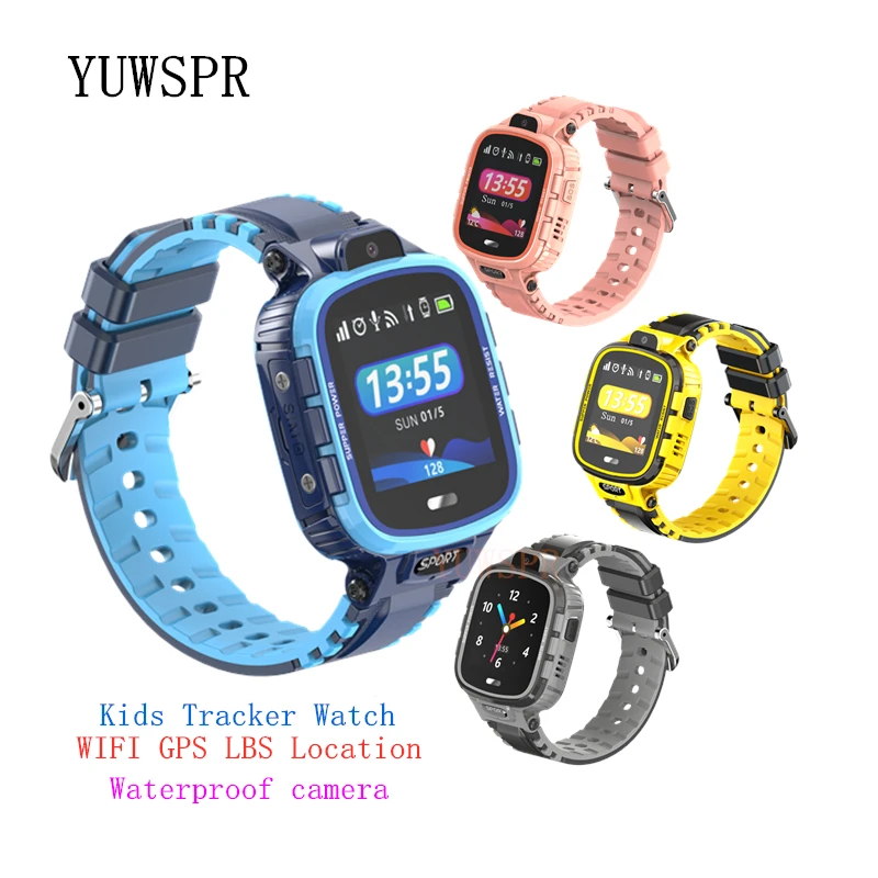 

Kids GPS Tracker Smart Watches Waterproof Camera WIFI GPS LBS Location Mechanical Appearance Children Smart Phone Clock TD26