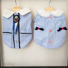 Мальчик Одежда для собак Лето Девочка Одежда для собак пальто кошка Чихуахуа Йорк Пудель Бишон Шнауцер костюм для мопса одежда для домашних животных