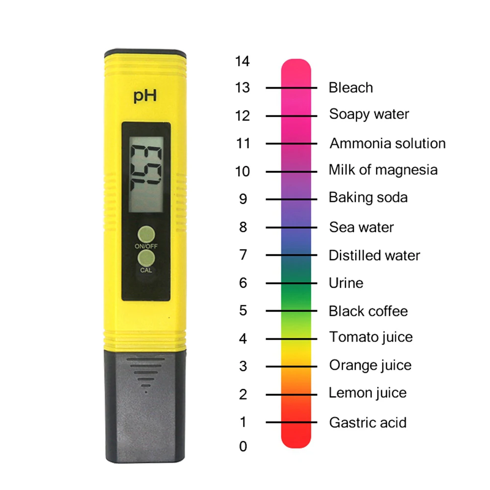 2 шт. 0,0-14,0 рН-метр 0-9990ppm Цифровой TDS EC метр тестер ЖК-Чистота воды ppm фильтр бассейн для гидропоники тестер ph-метр