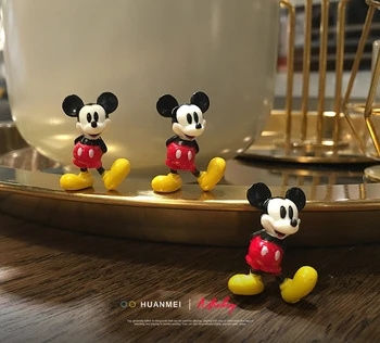 

48pcs a lot 3cm mickey mouse PVC Action figure toys Adorable Collectible Model For Children Gift