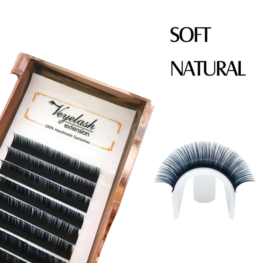 

Veyelashes eyelashes extensions false lashes Makeup Lashes 12 Lines Individual Eyelash Extension Faux Mink Eye Lash
