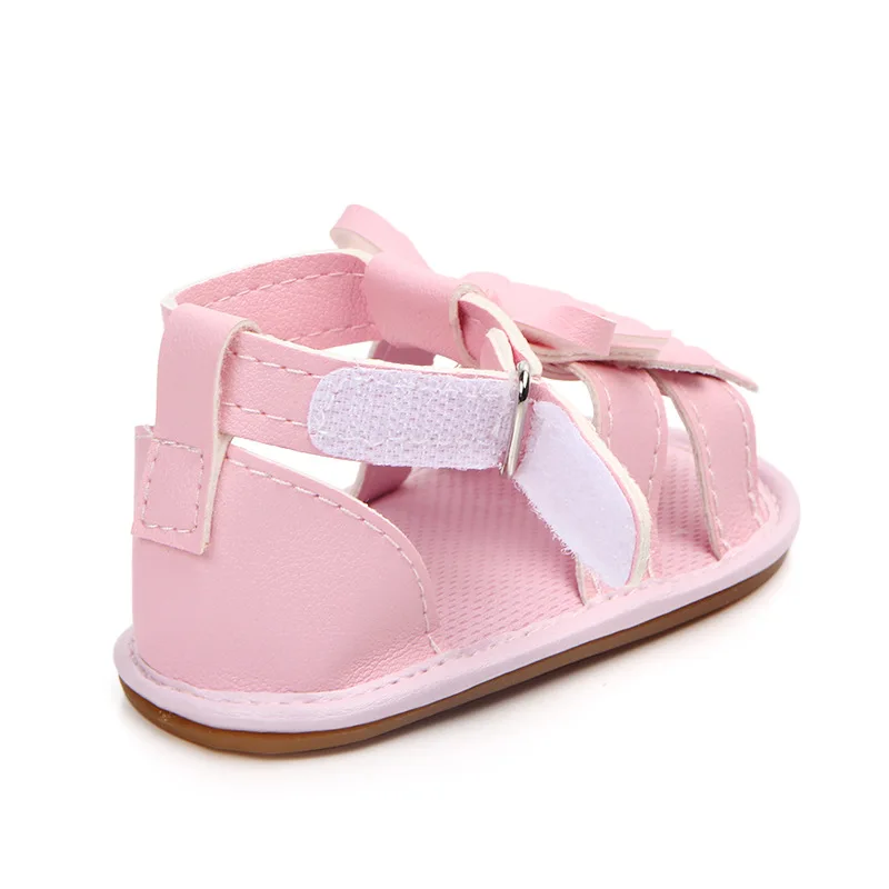 Pudcoco/ г. Новые летние сандалии из мягкой искусственной кожи для маленьких девочек вечерние туфли принцессы с кисточками и бантом для детей от 0 до 18 месяцев