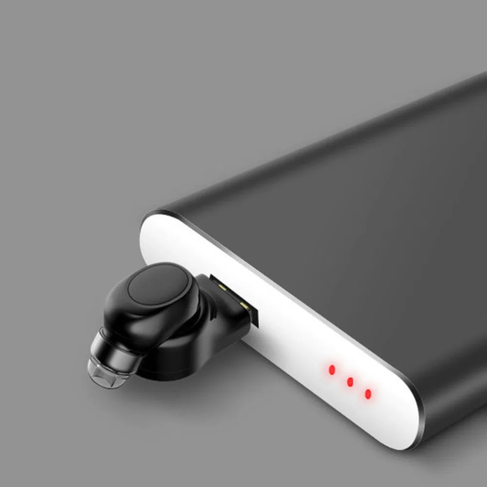 KOYOT True Mini Magnetic USB Charger Wireless Bluetooth Earbud Headset TWS In Ear Mini Sport Earphone for iPhone