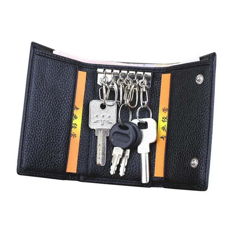 

Women Genuine Leather Key Holder Bag Key Wallets Key Case Large Capacity Luxury Brand Coin Purse Couple Classic