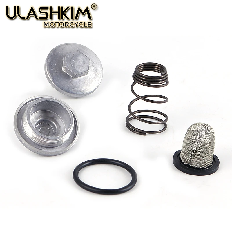 

Oil Screen Set / Oil Strainer Set for 4 stroke Scooter /ATV GY6 50 125 150 cc 139QMB / 152QMI / 157QMJ / 137QMA