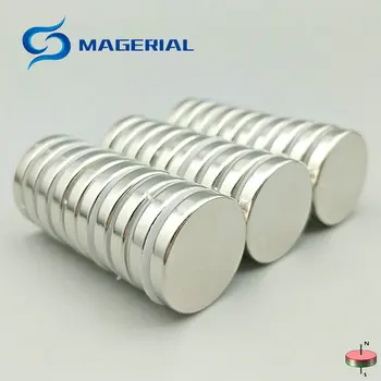 

1 pack NdFeB Magnetic Disc Dia. 20x3.5 mm 0.79" Cylinder N38 Strong Neodymium Magnets Rare Earth Permanent Lab Magnets Sensor