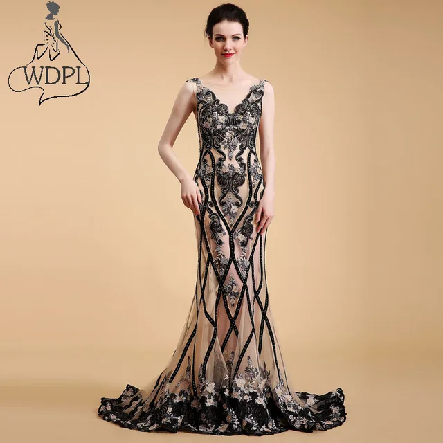 Dramatic Evening Dress