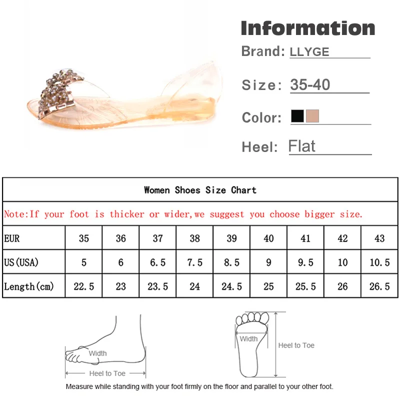 Летние женские сандалии с кристаллами Блестящий бант на шею прозрачная обувь женские повседневные туфли на плоском ходу с открытым носком модная пляжная обувь для женщин