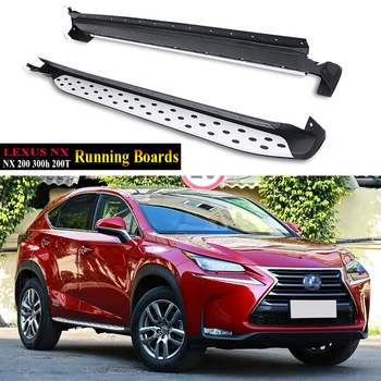 

JIOYNG For LEXUS NX 200 300h 200T 2015 2016 2017 2018 Car Running Boards Auto Side Step Bar Pedals Brand New Nerf Bars