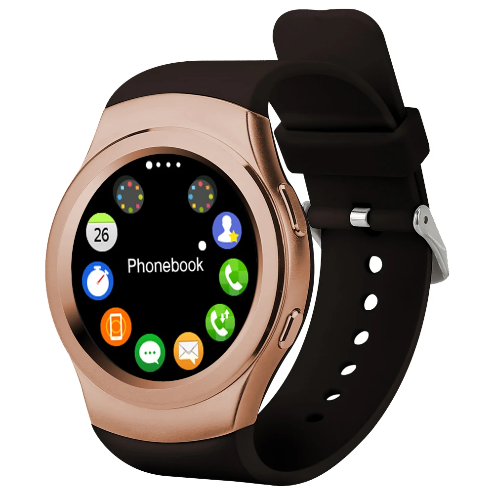 2016 Bluetooth Смарт часы G3 MTK2502 Smartwatch Телефон С Сенсорным Экраном с модой внешний вид