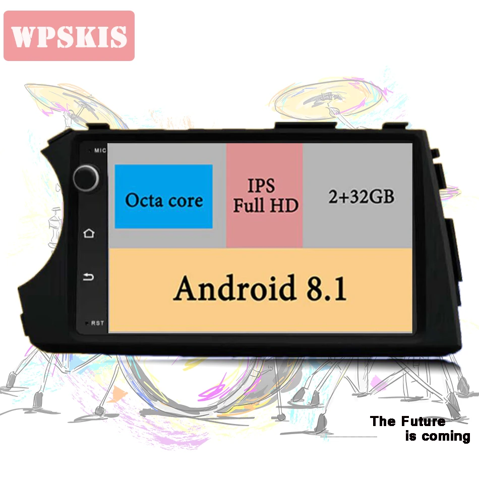 Perfect 7 inch 3/4G Android 9.0 Octa Core car dvd gps player for ssangyong Kyron Actyon with Wifi BT radio 2G RAM 1080P Screen Head Unit 5