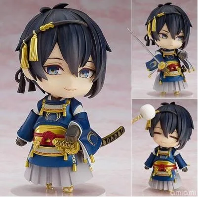 

Touken Ranbu Online Mikazuki Munechika Q version 10CM Nendoroid PVC Action Figures Collectible Model Toys