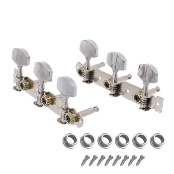 

1Pair Classic Guitar String Tuning Pegs Machine Heads Tuners Keys Parts 3L3R New