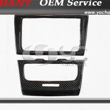 Консоль из углеродного волокна с объемной отделкой подходит для GOLF 6 MK6