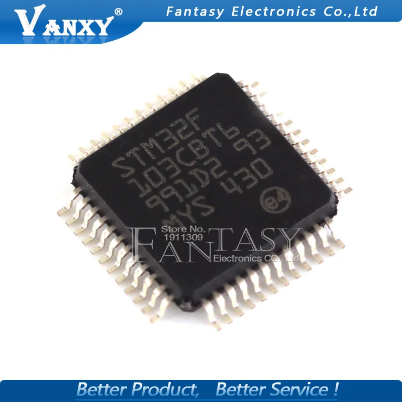 

5PCS STM32F103CBT6 LQFP48 STM32F103CB QFP48 QFP ARM MCU new and original IC