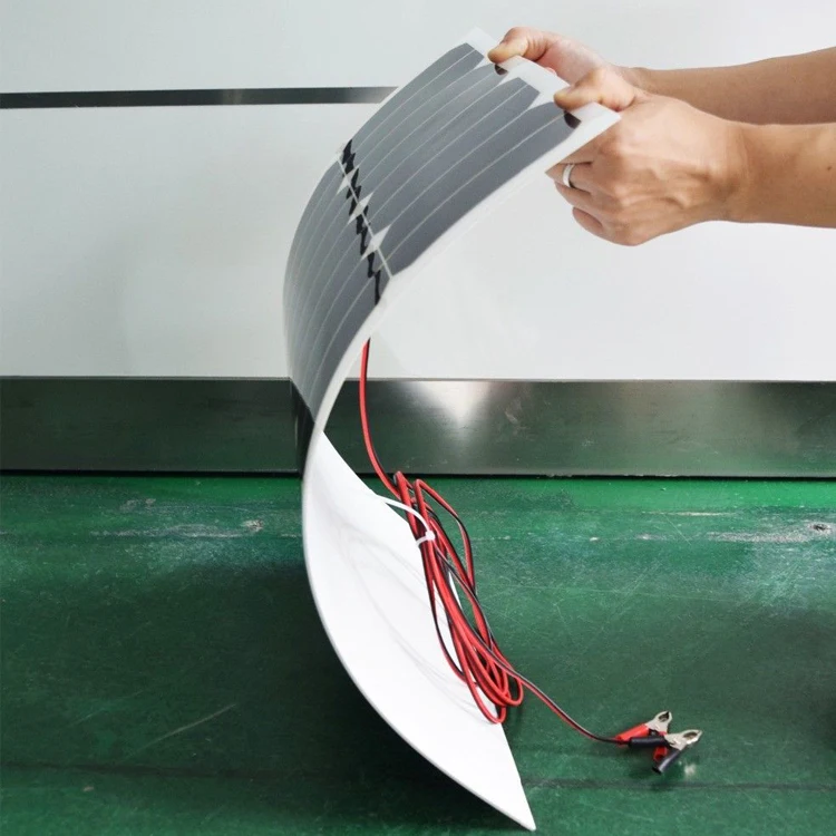 Flexible 30W Portable Solar panel Solar Car Battery Charger PowerBank for Motorcycle Boat painel solar panels placa solar 19.4V