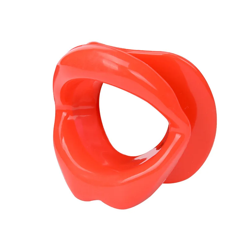 Сексуальные губы резиновые открытый рот кляп оральный фетиш бдсм кольцо кляп Эротические Секс игрушки для пар белье