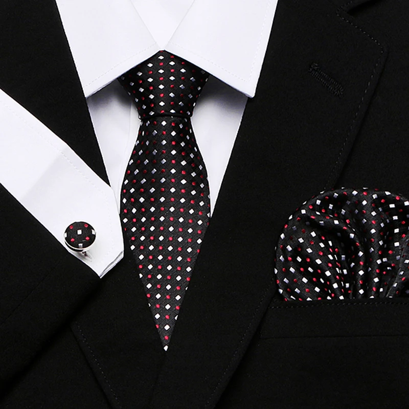 Neck Tie 7.5cm Width Floral Paisley Silk Ties For Men