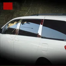 lsrtw2017 car-styling accessories car window middle post trims for toyota sienna 2011 2012 2012 2014 2015 2016 2017 2018 lsrtw2017 car styling car window rainshield door visor for honda odyssey 2015 2016 2017 2018 window trims