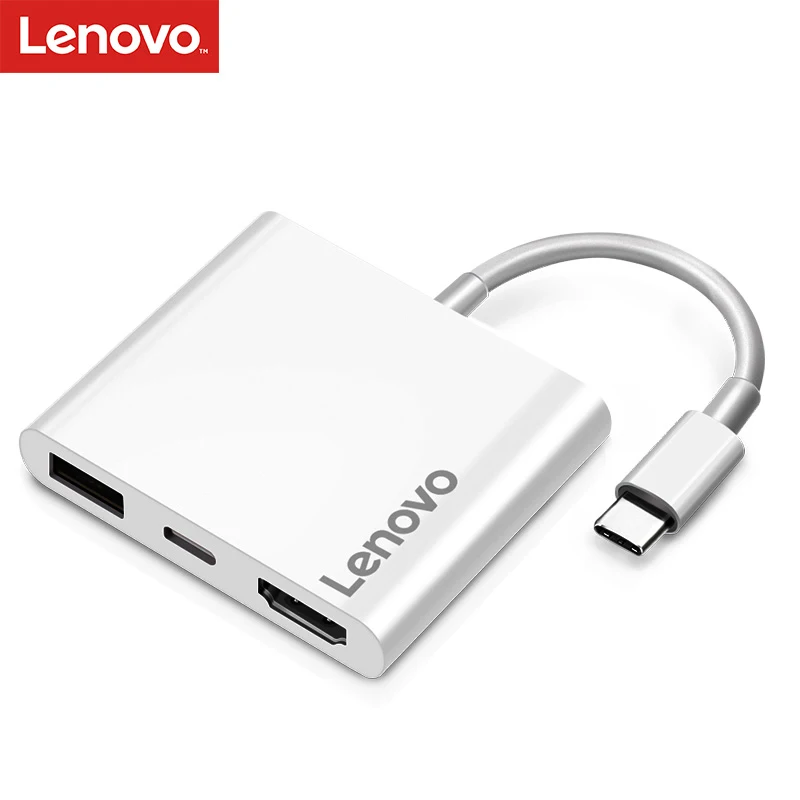 USB C концентратор HDMI адаптер для Macbook Pro, lenovo концентратор USB Type C к Hdmi 4K USB 3,0 порт с USB-C питания