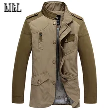 2017 männer Casual Windjacke Frühling Mens Trenchcoat Männer Military Jacken Und Mäntel Armee Khaki Jacke Taschen, UMA378