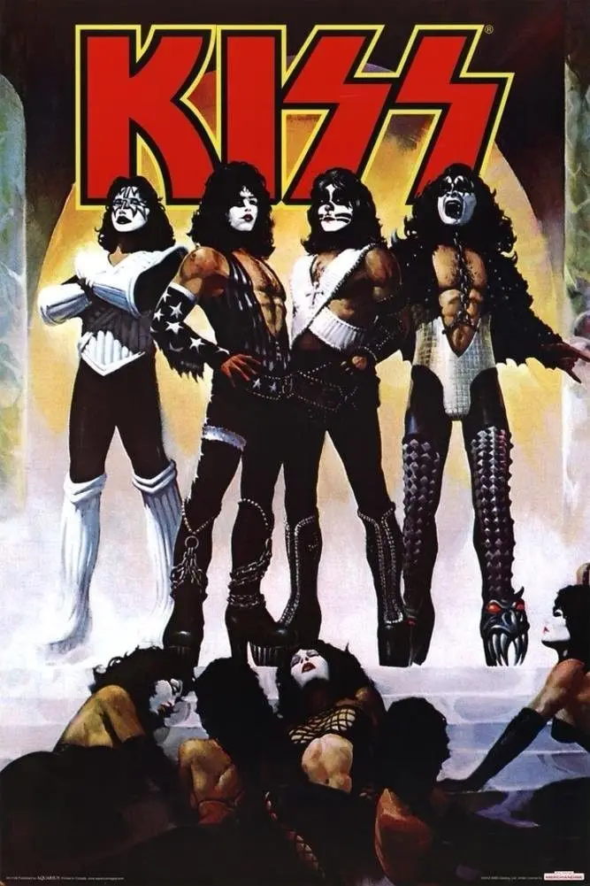 Home Decor Kiss Love Gun-Silk Art Poster Wall Sicker Decoration Gift