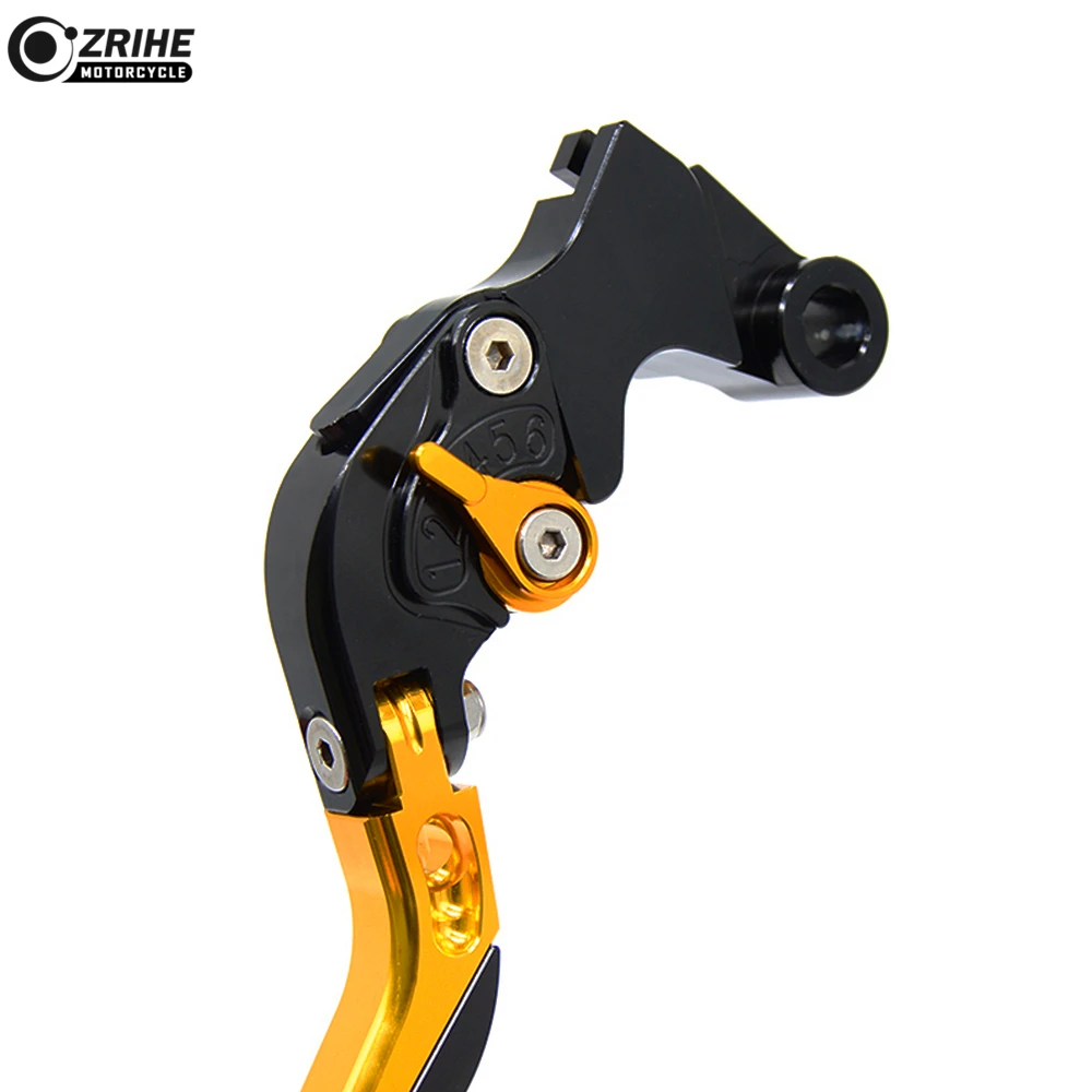 Freno de motocicleta CNC palancas de embrague extensible plegable para SUZUKI GSF650 GSF 650 bandido 2007 GSF 1200 bandido 2001-2004 2005, 2006