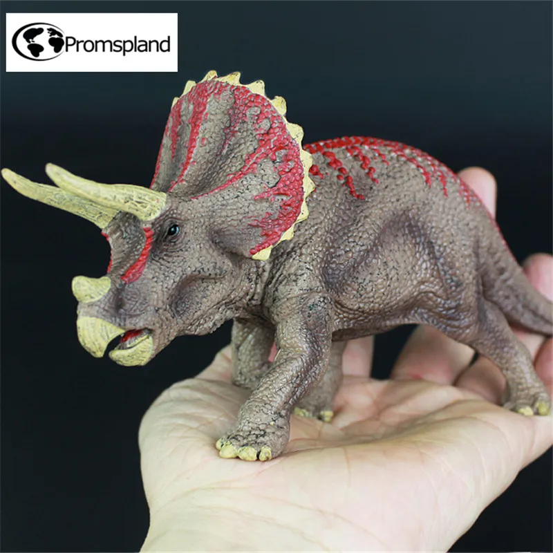 

1pc Dinosaur Triceratops Action Figures Collection Model Toys Simulation Dinosaurs Gifts Educational 21cm