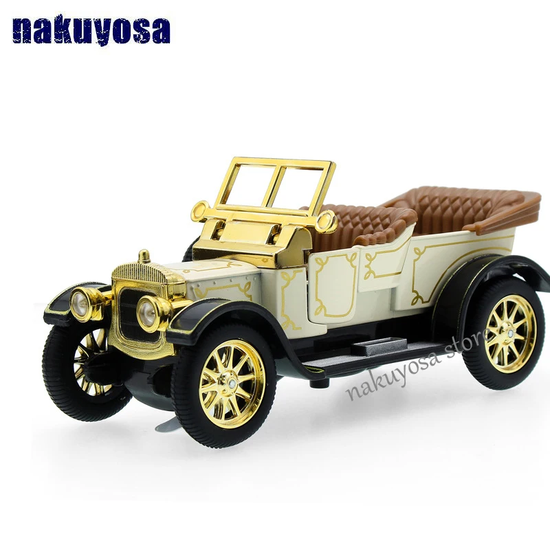 Классический классический винтажный автомобиль 1:32 Масштаб модель звук и
