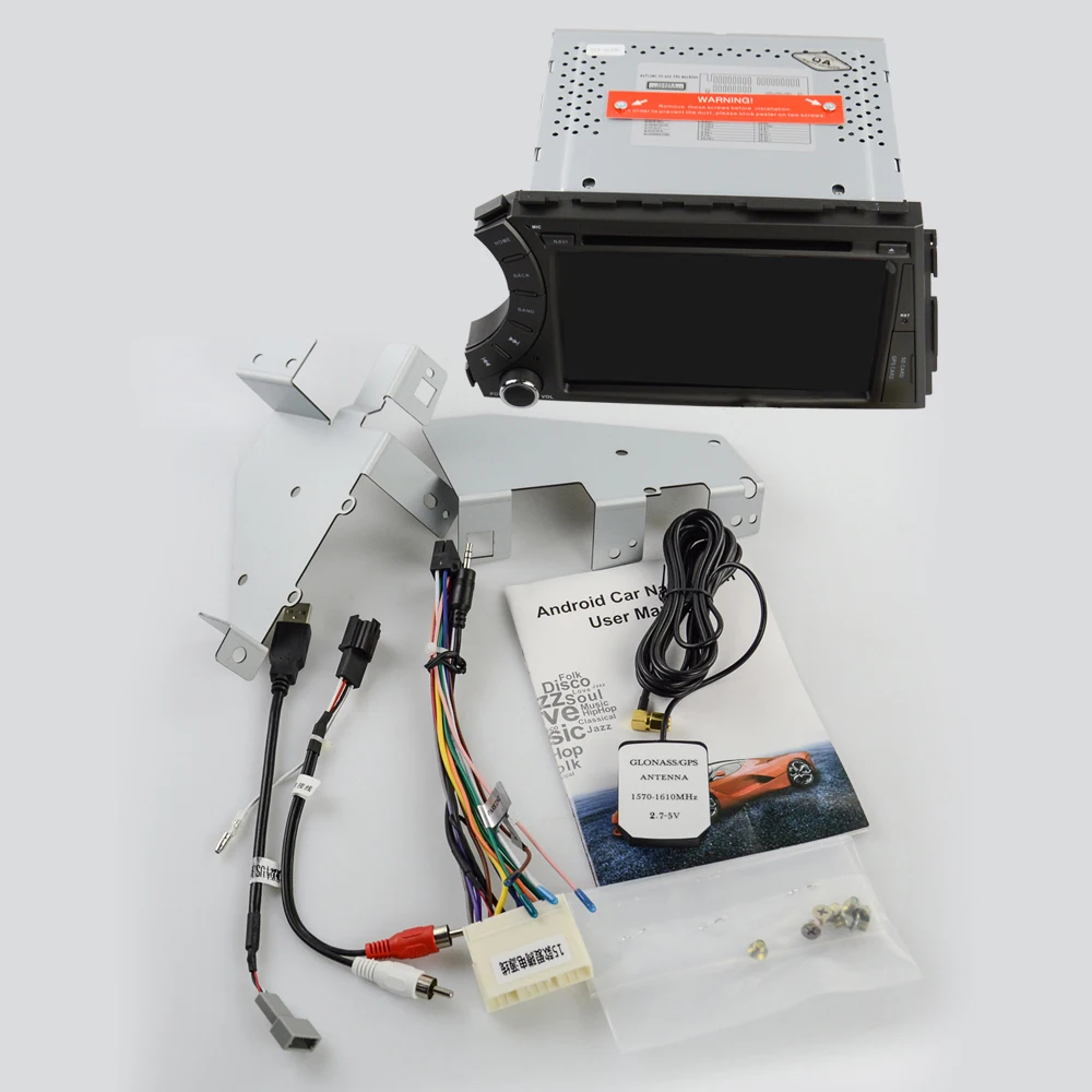 Top EKIY 7" IPS  Android 9.0 2 Din Car Multimedia Player Auto Radio Stereo Audio DVD For Ssangyong Kyron Actyon GPS Navigation DSP 2