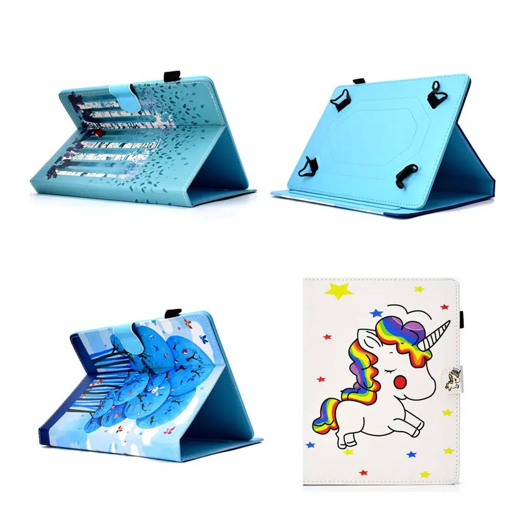 

PU Leather Cute Stand Cover 7inch Universal Tablet Cases for pocketbook touch lux 3 Ruby Red / 614 plus / 615/625 ereader 6 inch