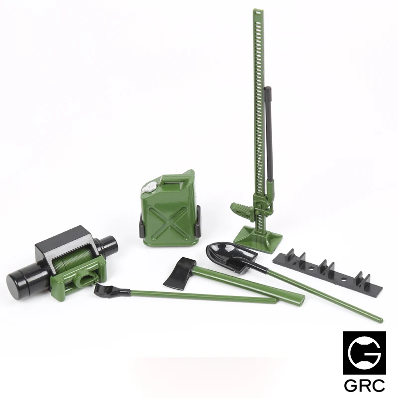 

GRC TRX4 scx10 90046 D90 Lifting jack Decoration RC Racing Car Truck Climbing Car Spare Parts Accessories