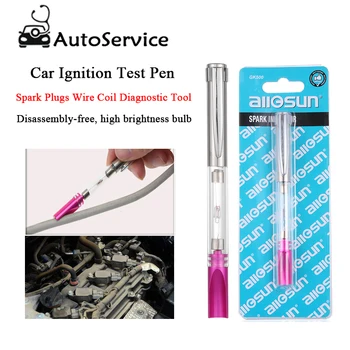

Car Ignition Test Pen Indicator Spark Plugs Wire Coil Diagnostic Tool Portable Tester Automotive High voltage line tester