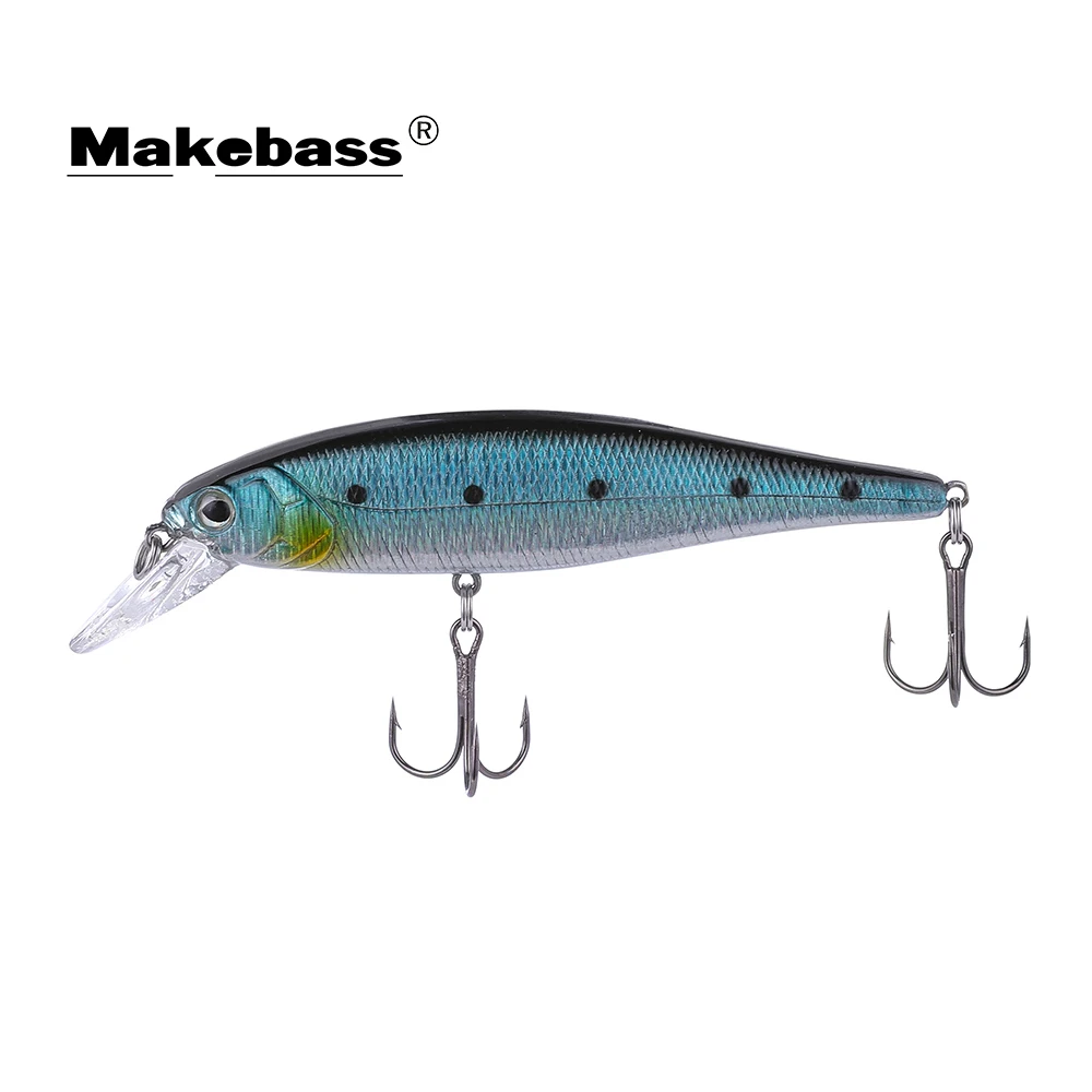 MAKEBASS Jerkbait гольян подвесной рыболовные приманки 3.9in/0,58 oz искусственные жесткие приманки рыболовные снасти для профессиональных рыболовов