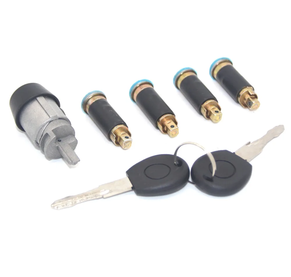 Najtaniej Wyłącznik zapłonu beczka zamka drzwi zestaw do VW TRANSPORTER CARAVELLE T4 1990 2003 BRAND NEW