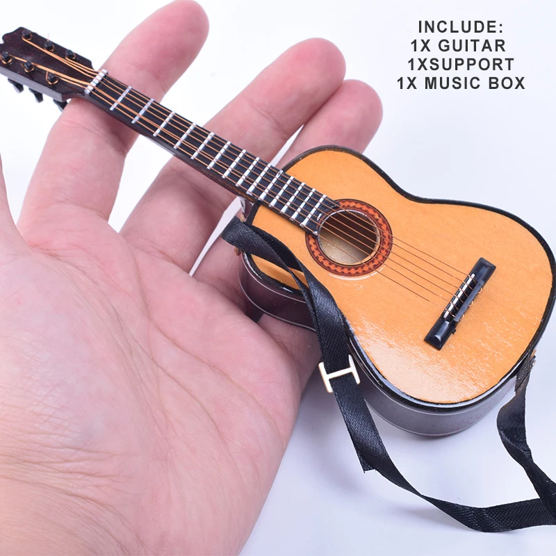 1/6 весы аксессуары для гитары Miniatura дисплей народная модель украшения музыкальная коллекция для 12 дюймов фигурки Куклы BJD