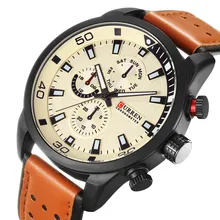CURREN Quartz Montre Hommes Montres Top Marque De Luxe Célèbre Montre-Bracelet Mâle Horloge Montre-Bracelet Lumineux montre Relogio Masculino 2016