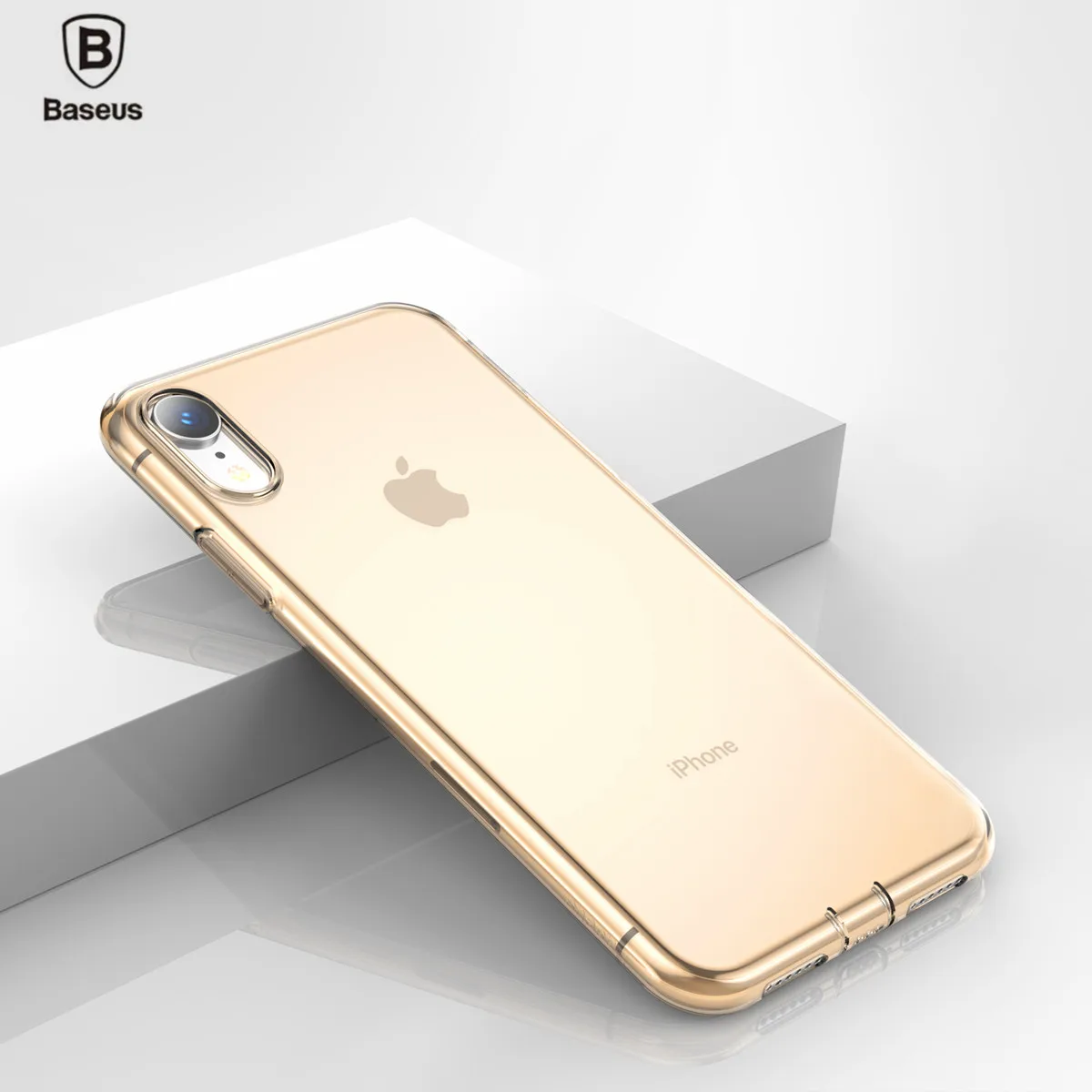 BASEUS простота для iPhone 5 8 xs max xr чехол прозрачный TPU с пылью плагин мобильного Xr |
