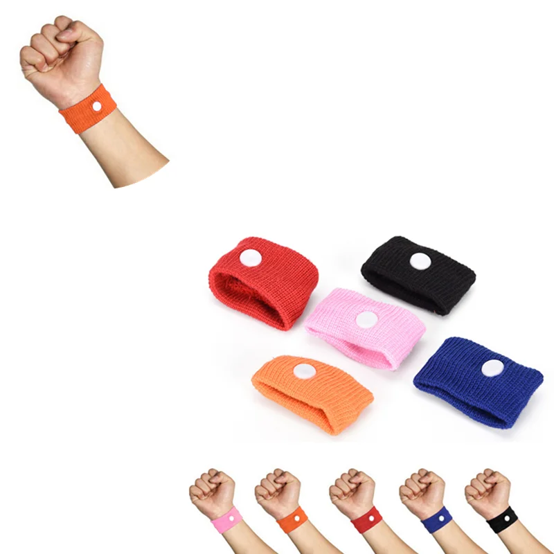 

1Pc Morning Sickness Wrist Band Anti Nausea Car Van Sea Plane Wristband Travel anti-motion sickness bracelet strap Boats hot