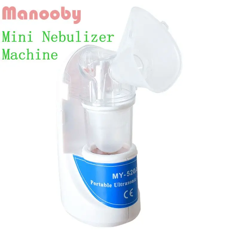 

Manooby Home Ultrasonic Nebulizer Compact and Portable Inhalers Nebulizer Mist Discharge Asthma Inhaler Mini Automizer